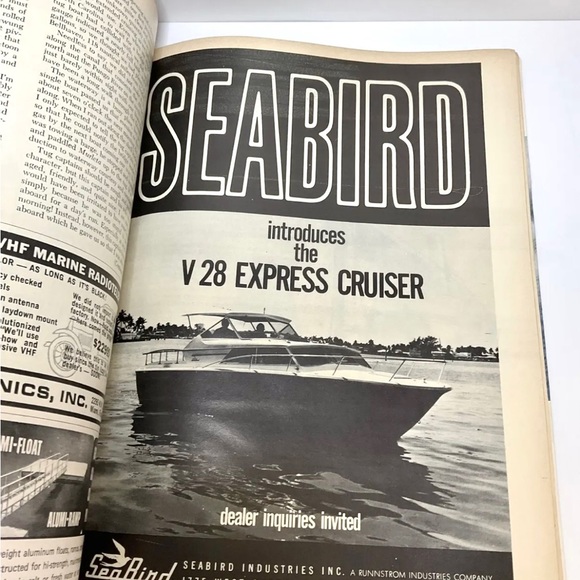 Vintage Rare May 1970 Motor Boating Magazine, 226 Pages - Picture 4 of 12